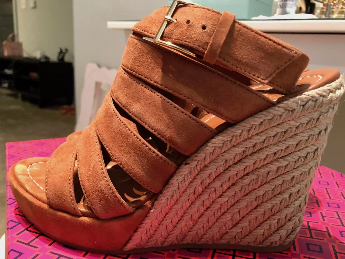 Tory burch sales bailey wedge mule